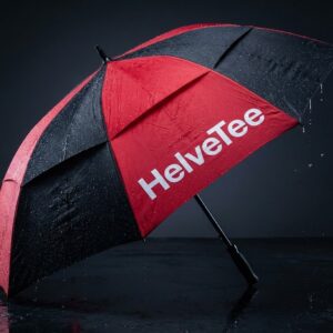 Parapluie de Golf HelveTee – Édition "StormBreaker" (Double Auvent XL)