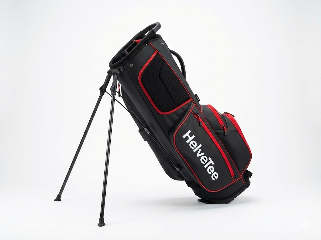 Sac de Golf Trépied HelveTee – Édition "The Alpinist" (Imperméable)